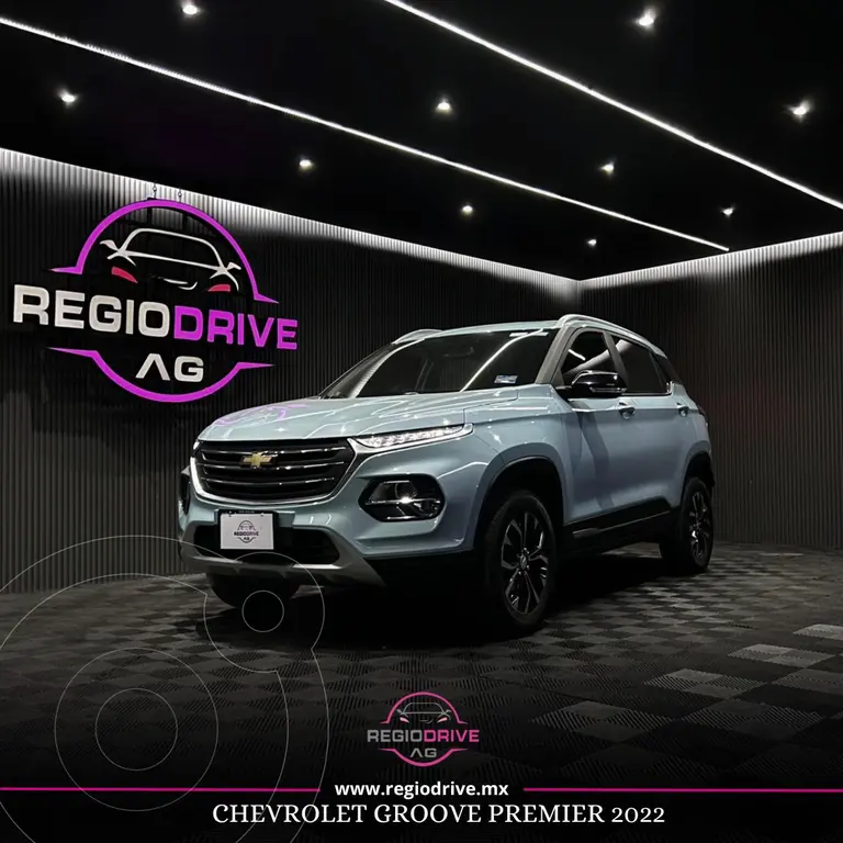 foto Chevrolet Groove Premier usado (2022) color Celeste precio $284,900