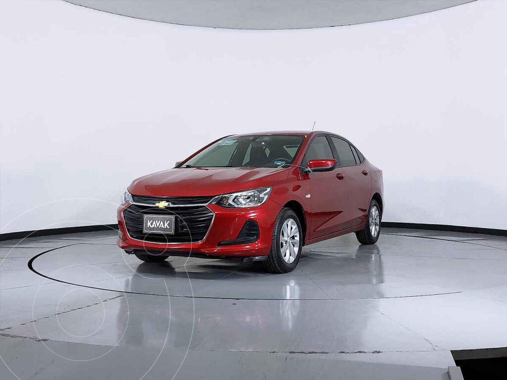 foto Chevrolet Onix LT usado (2021) color Rojo precio $293,999