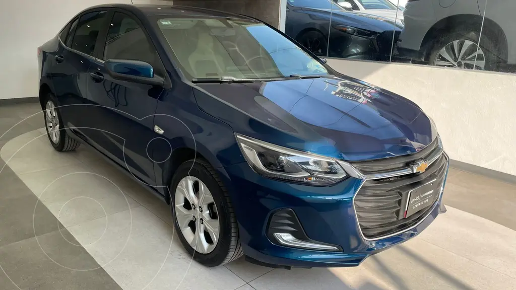 Chevrolet Onix Premier Aut usado (2021) color Azul precio $215,000