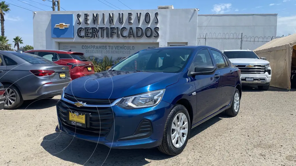 foto Chevrolet Onix LS usado (2021) color Azul precio $180,000