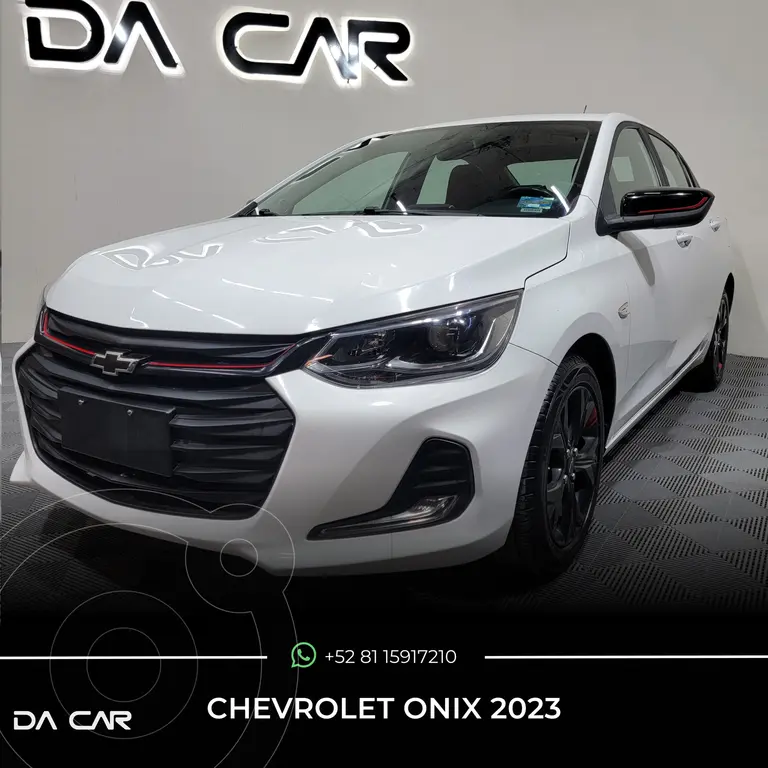 Chevrolet Onix Premier Red Line Aut usado (2023) color Blanco precio ...