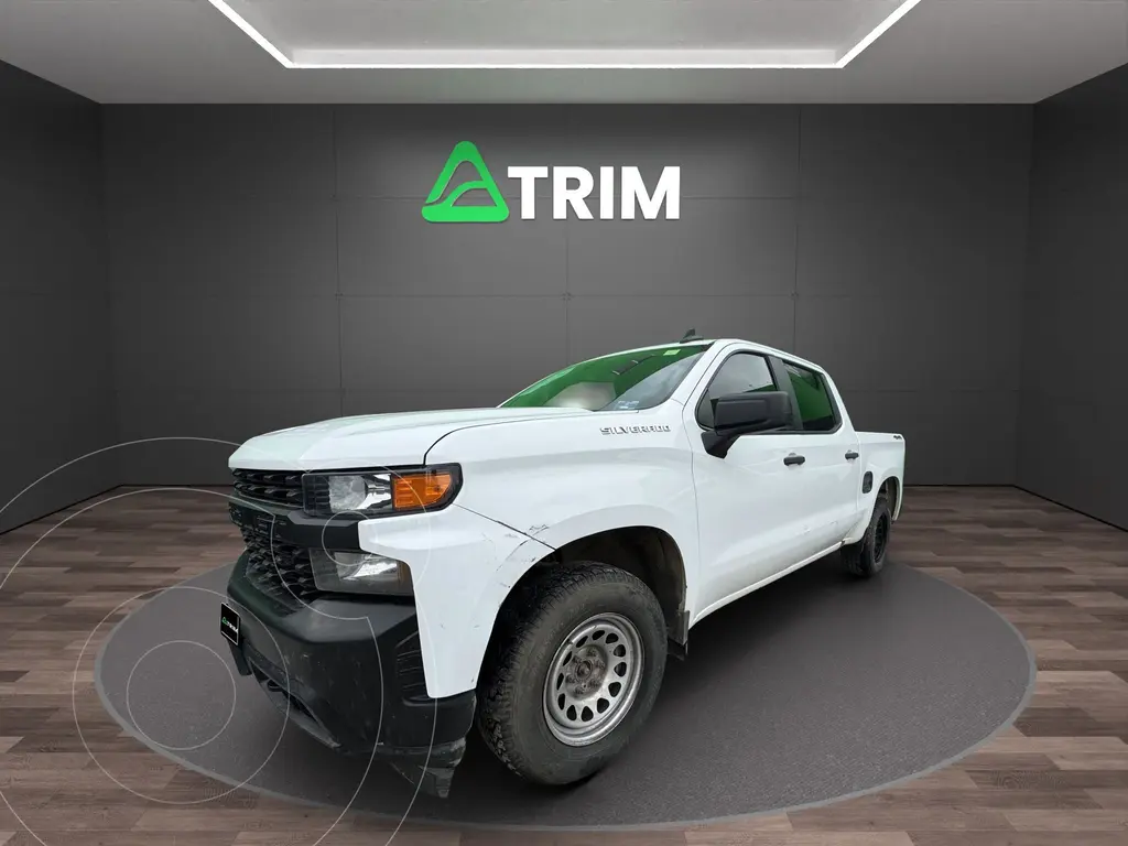 foto Chevrolet Silverado Doble Cabina 4X4 usado (2020) color Blanco precio $389,999