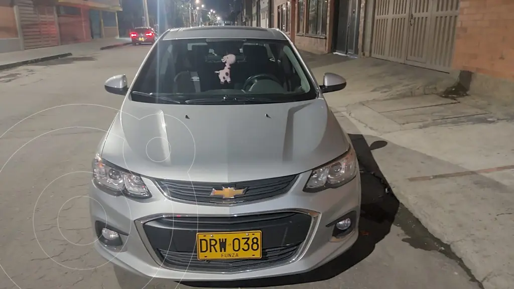 Chevrolet Sonic 1.6 LT usado (2018) color Plata precio 52.000.000