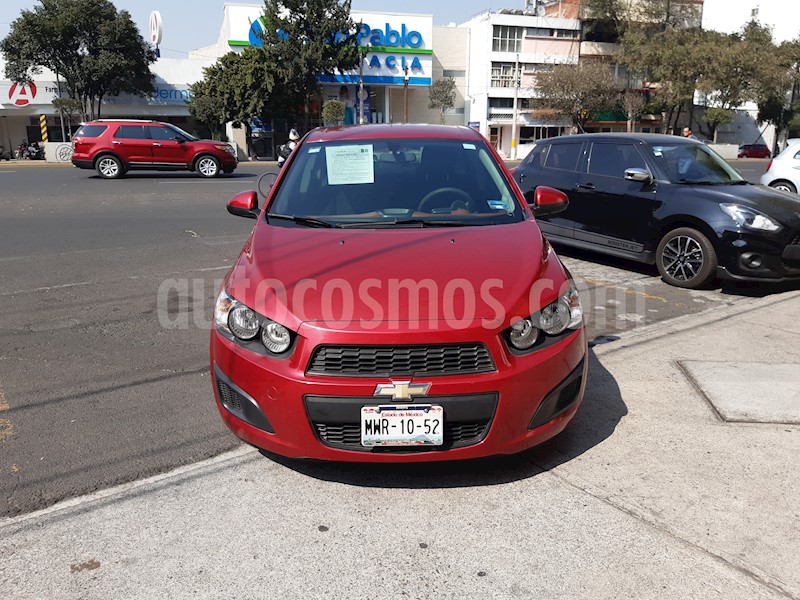 foto Chevrolet Sonic Paq D usado (2016) color Rojo precio $140,000