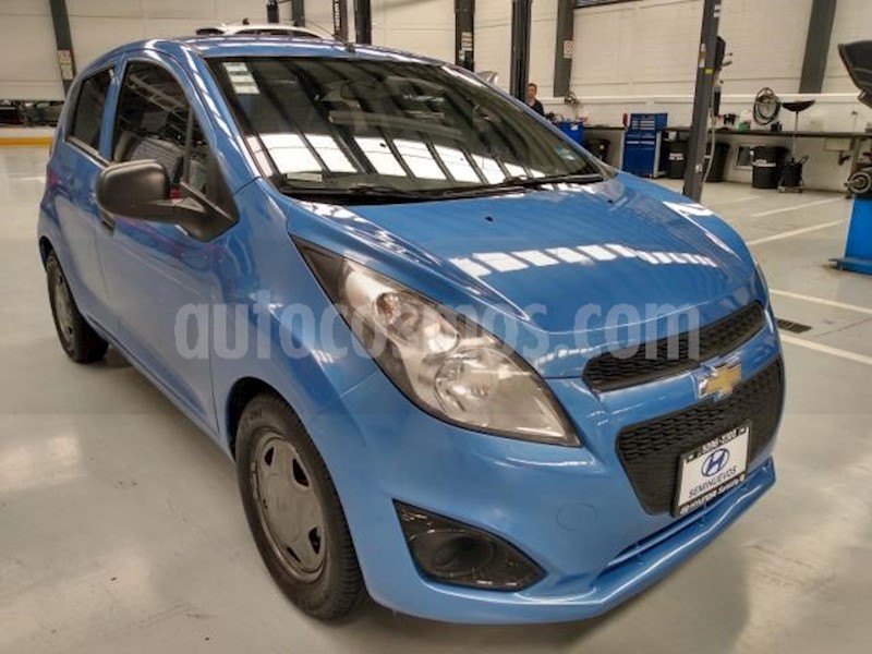 foto Chevrolet Spark 5P HB LT AT A/AC. CD usado (2015) color Azul precio $89,900