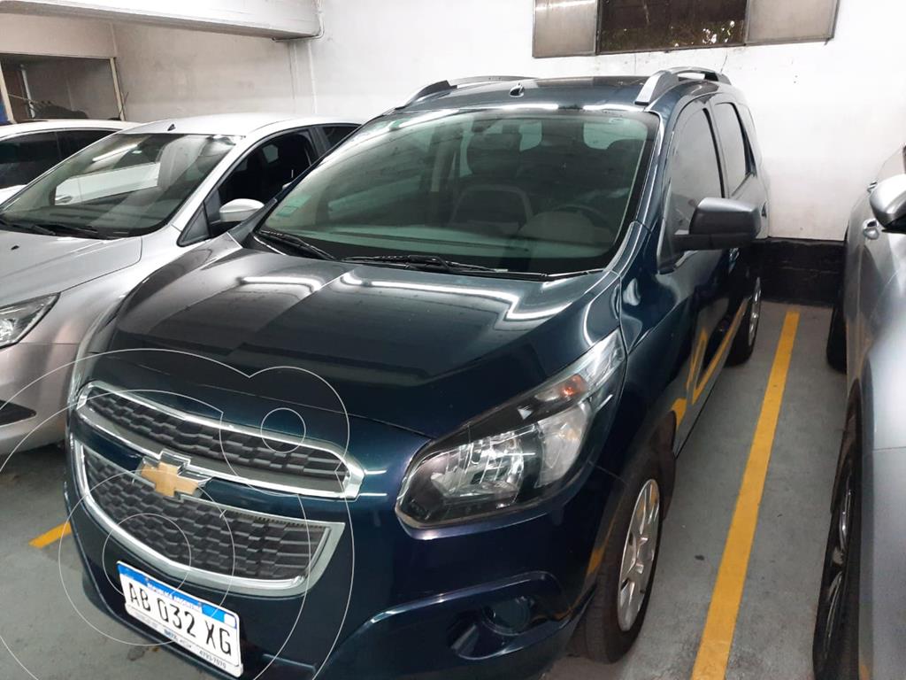 foto Chevrolet Spin LT 1.8 5 Pas usado (2017) color Azul precio $1.329.000