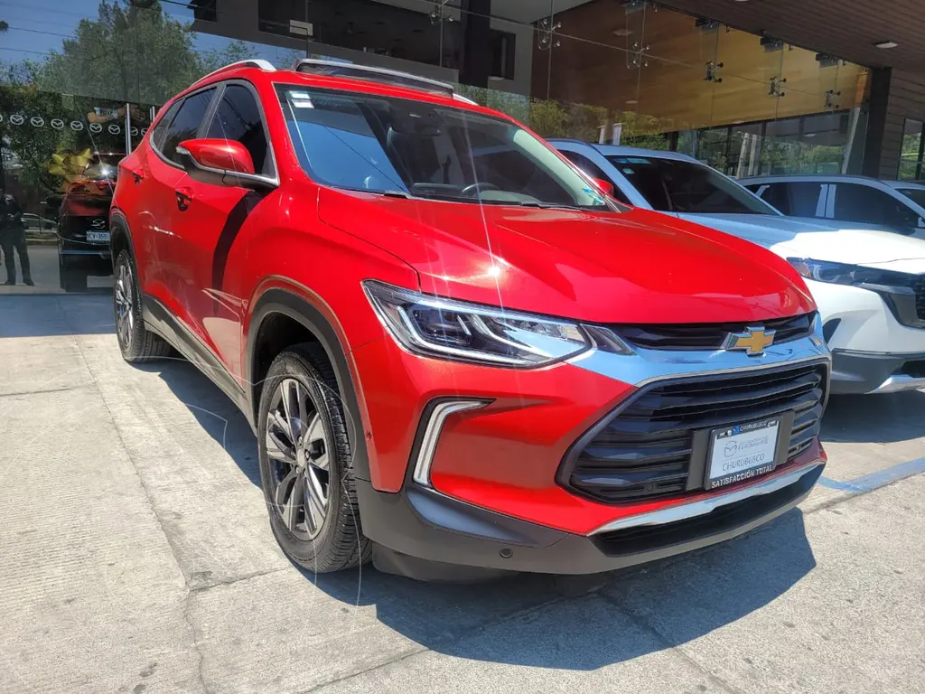 Chevrolet Tracker Premier Aut usado (2021) color Rojo Flama precio 385,000