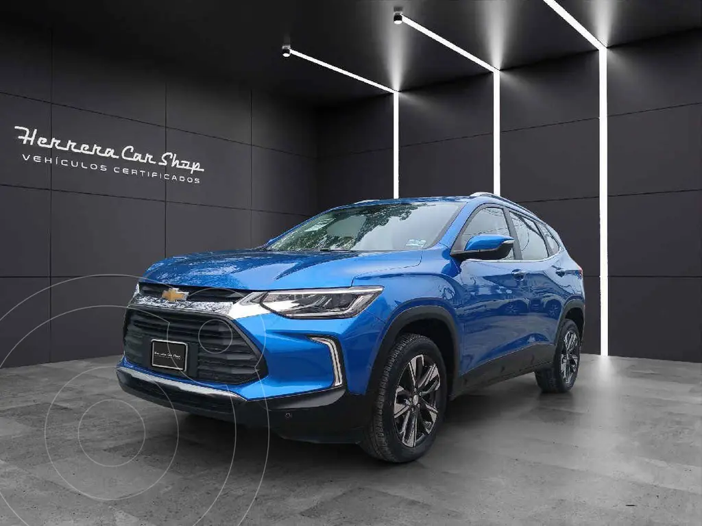 foto Chevrolet Tracker Premier Aut usado (2021) color Azul precio $300,000