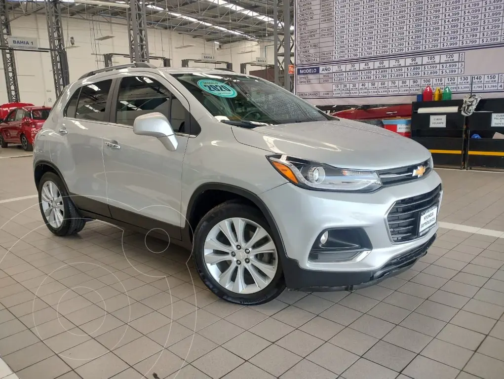 Trax Color Arena Chevrolet Trax Premier Aut usado (2020) color plateado precio $295,000