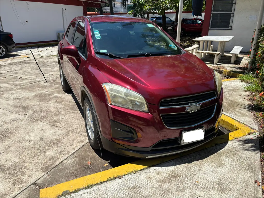Chevrolet Trax LT Aut usado (2013) color Rojo Tinto precio $135,000
