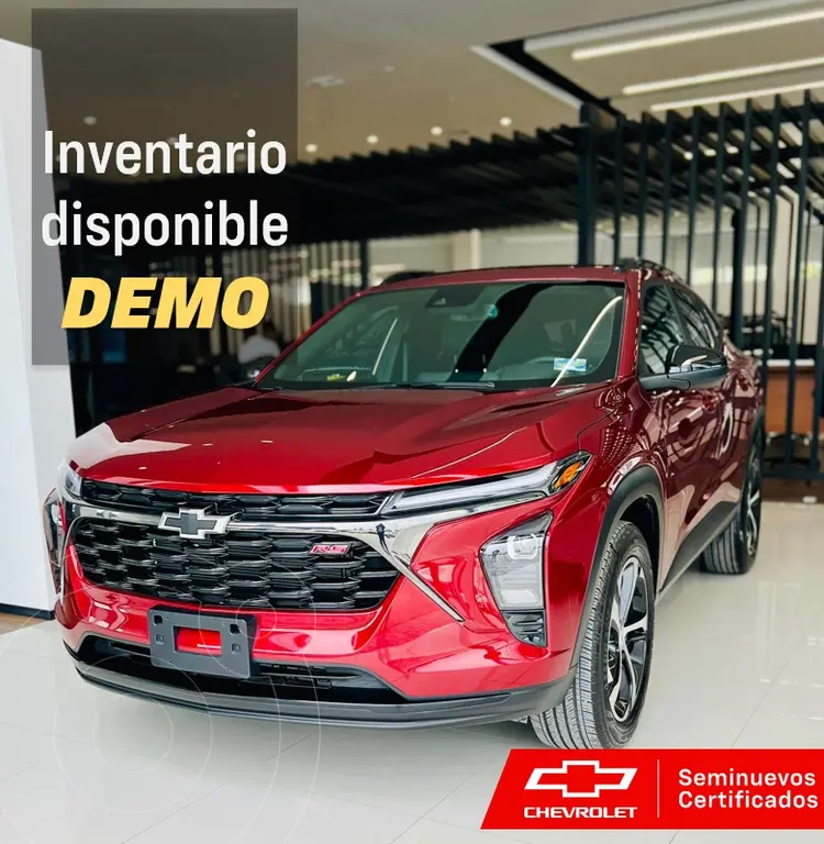 Chevrolet Trax RS usado (2024) color Rojo precio 572,300