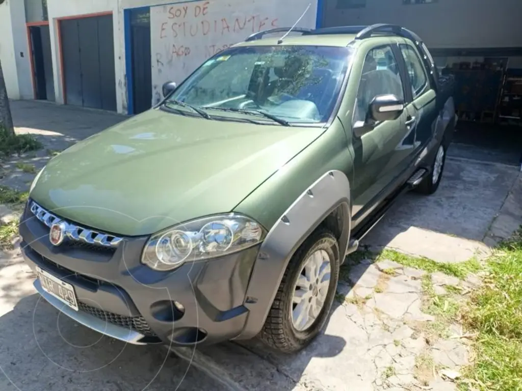 FIAT Strada Adventure 1.6 Cabina Extendida 3 Puertas usado (2014) color ...