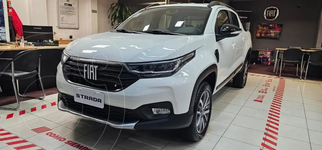 foto FIAT Strada Volcano Cabina Doble 1.3 Firefly CVT nuevo color Blanco Banchisa precio $26.500.000