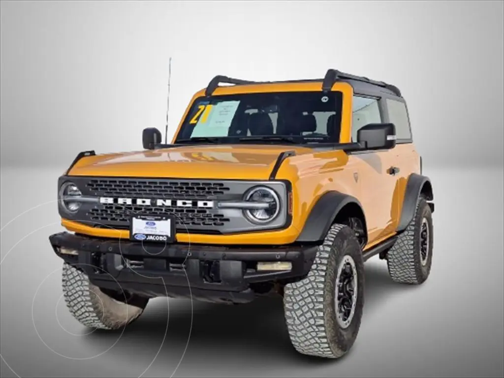 foto Ford Bronco Badlands 2 Puertas usado (2021) color Naranja duna precio $930,000
