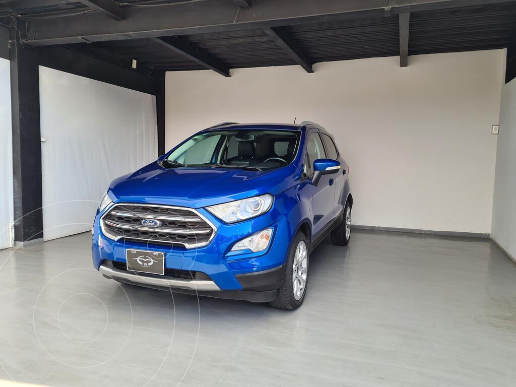 foto Ford Ecosport Titanium usado (2018) color Azul precio $344,000