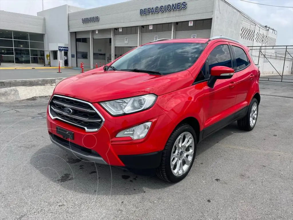 foto Ford Ecosport Titanium usado (2020) color Rojo precio $298,000