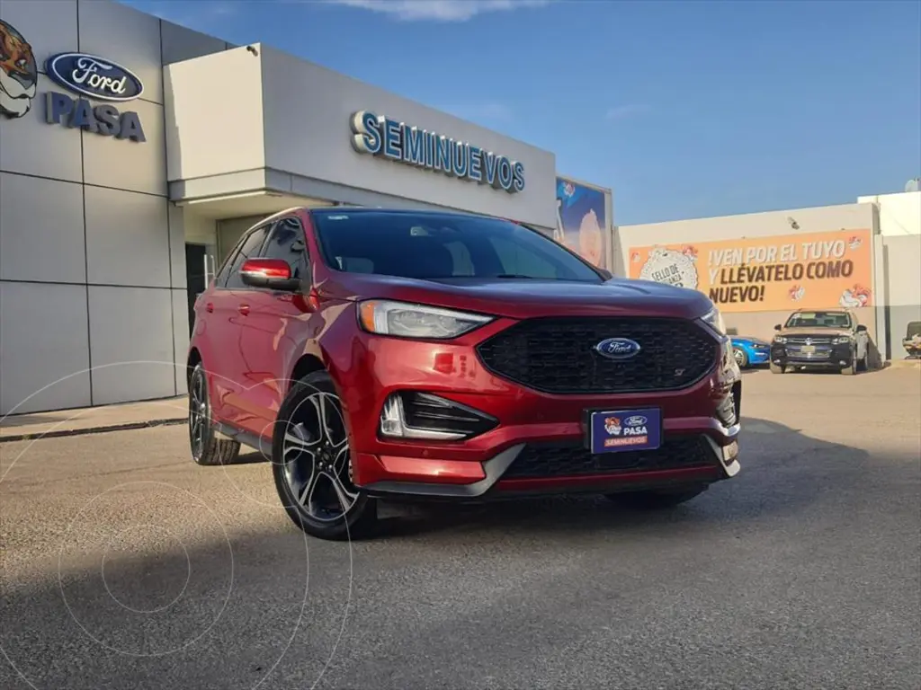 foto Ford Edge ST 2.7L usado (2019) color Rojo precio $450,000