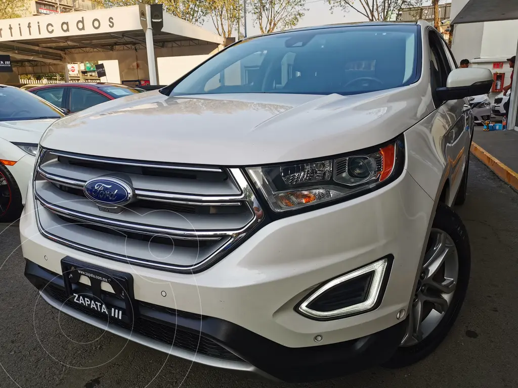 foto Ford Edge Titanium usado (2016) color Blanco Oxford precio $435,000
