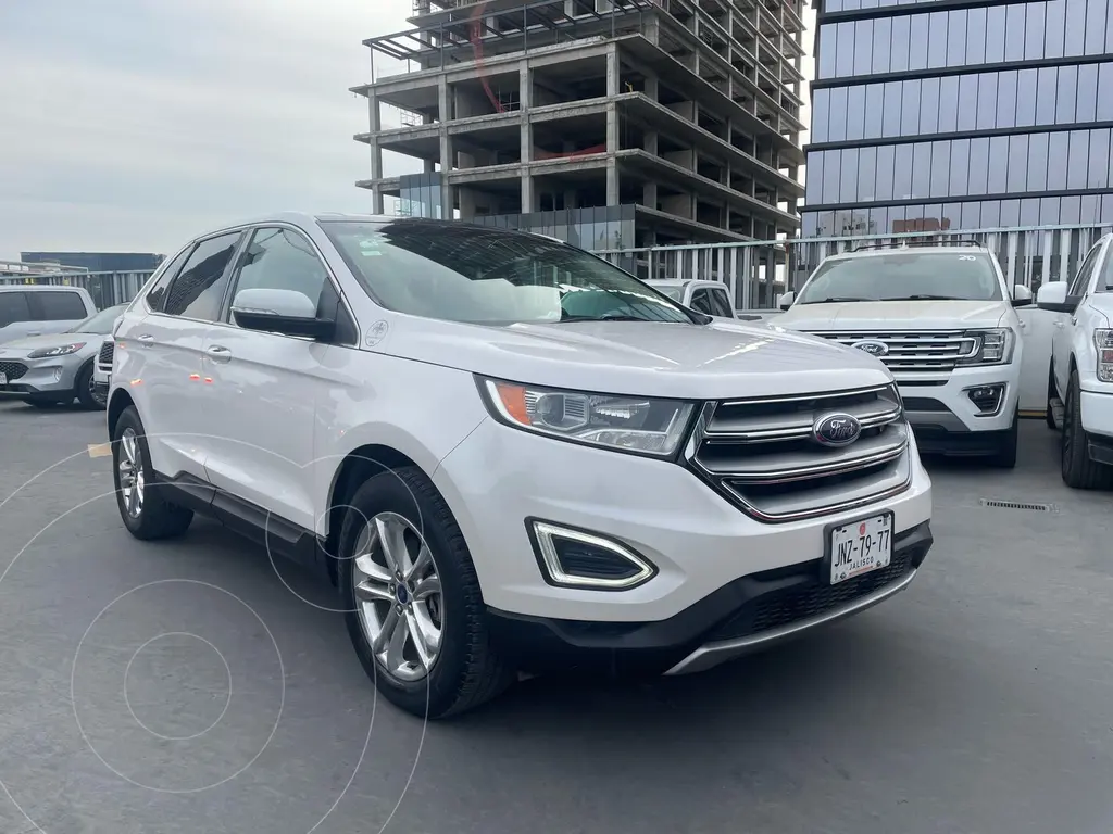 foto Ford Edge SEL PLUS usado (2017) color Blanco Platinado precio $319,000