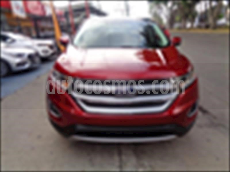 foto Ford Edge SEL Plus usado (2017) color Rojo precio $445,000