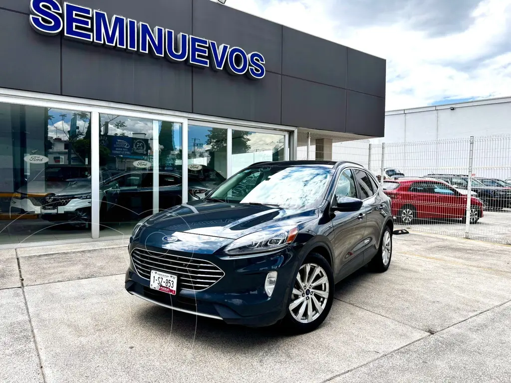 foto Ford Escape Titanium EcoBoost usado (2022) color Azul Acero precio $399,000