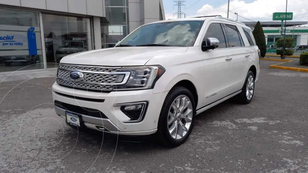 foto Ford Expedition Paltinum 4x4 usado (2018) color Blanco precio $698,000