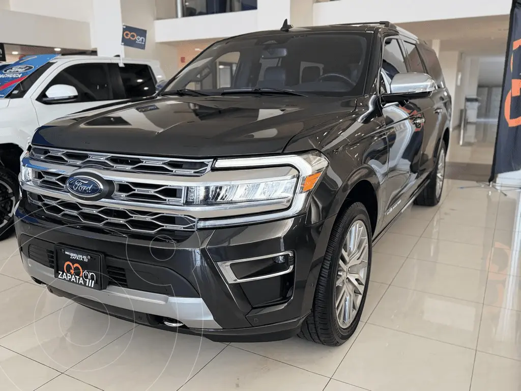 foto Ford Expedition Platinum Max 4x4 usado (2024) color GRIS MAGNETO precio $1,619,000