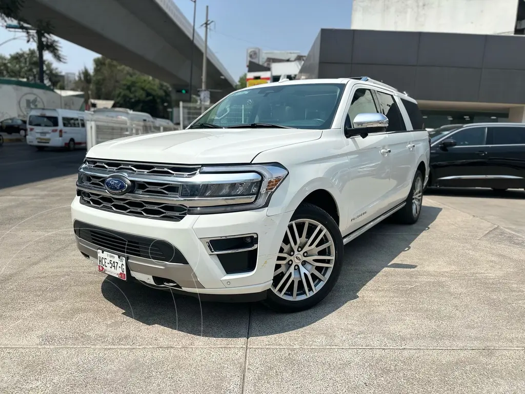 foto Ford Expedition Platinum Max 4x4 usado (2022) color Blanco precio $1,150,000