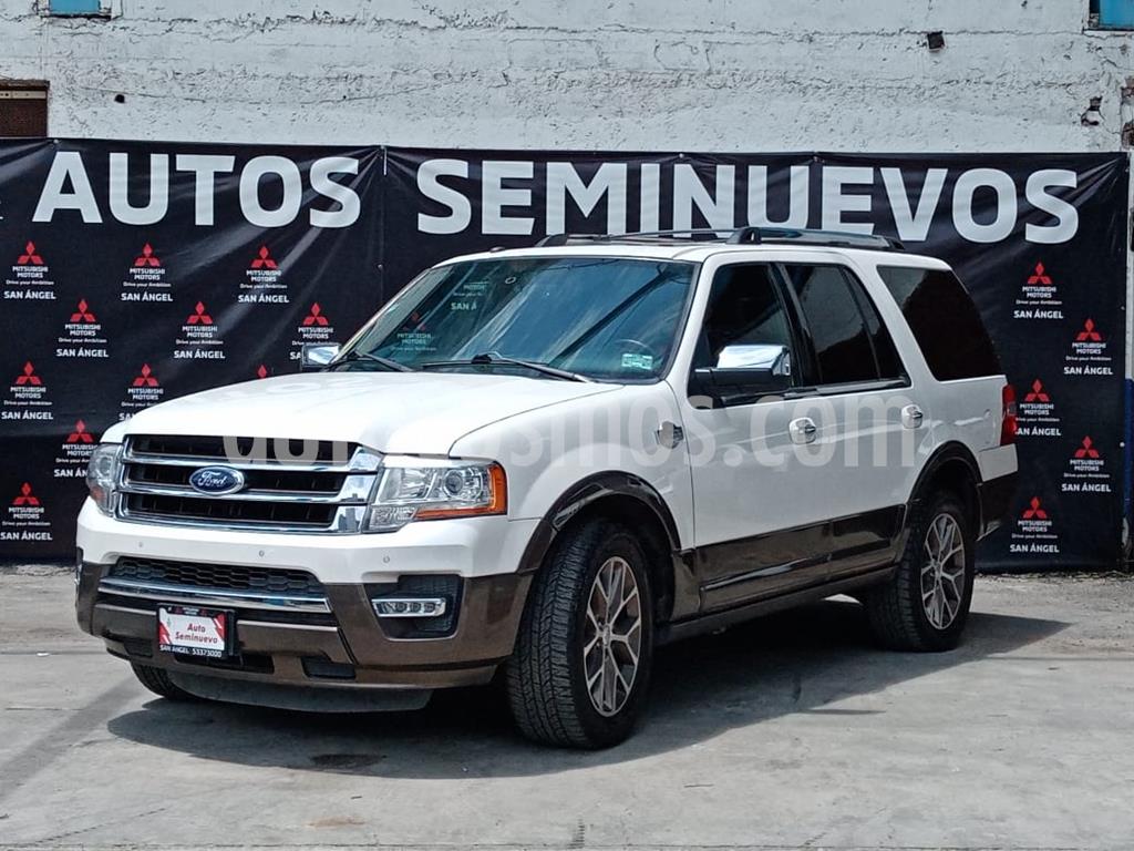 foto Ford Expedition King Ranch 4x2 usado (2016) color Blanco Platinado precio $425,000