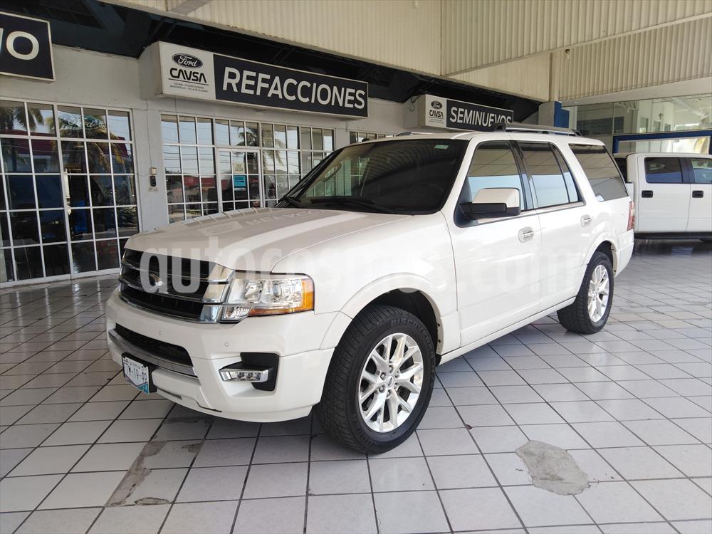 foto Ford Expedition Limited 4x2 usado (2016) color Blanco precio $465,000