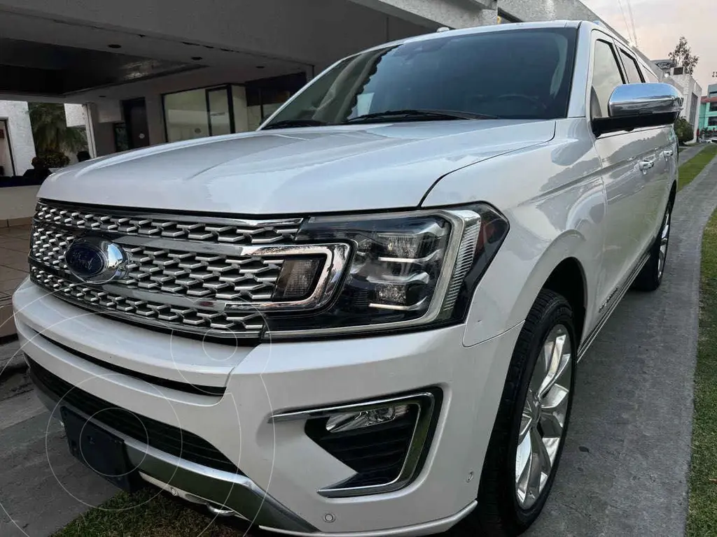 foto Ford Expedition Platinum 4x4 MAX usado (2019) color Blanco precio $685,000