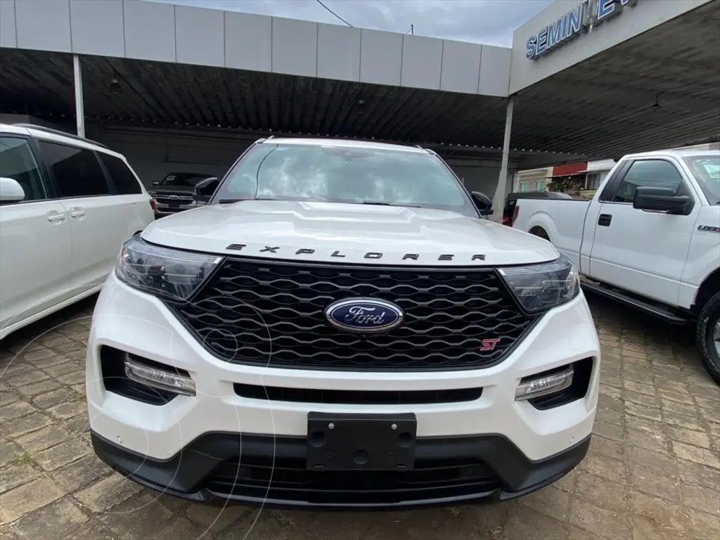 foto Ford Explorer ST 4WD ECOBOOST usado (2022) color Blanco precio $870,000