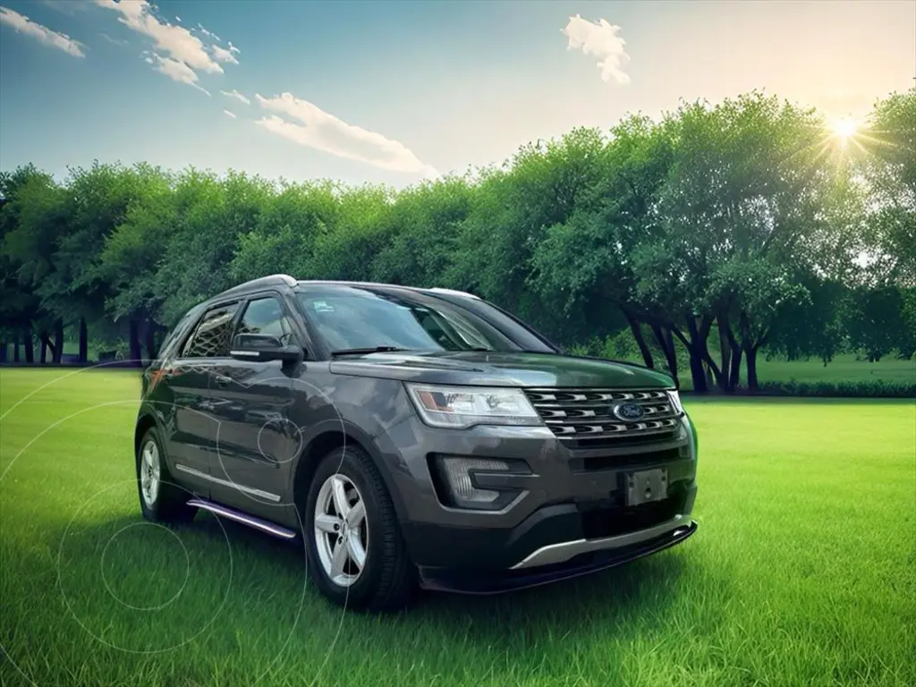 foto Ford Explorer XLT Piel usado (2017) color Gris Oscuro precio $390,000