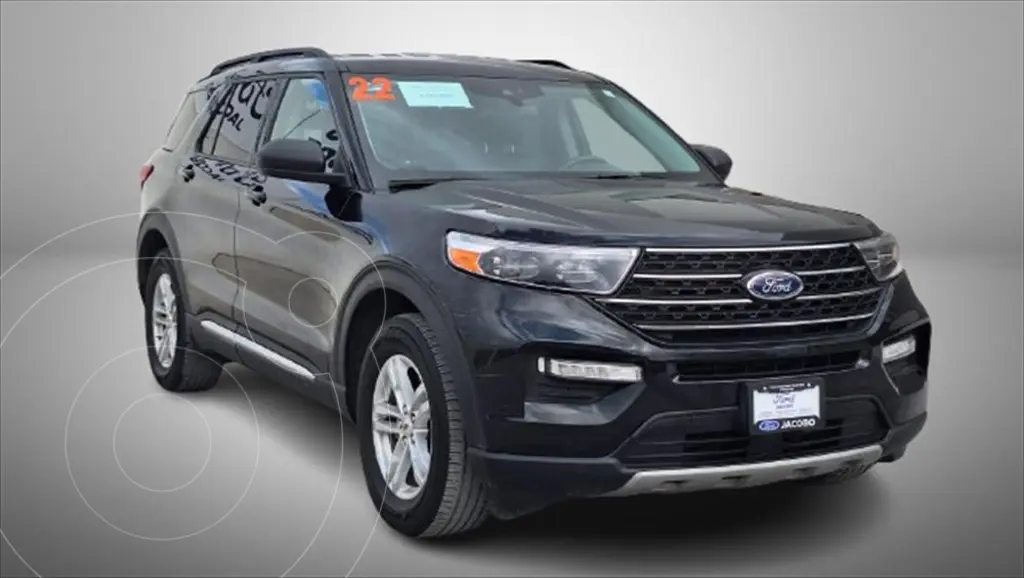 foto Ford Explorer XLT RWD ECOBOOST usado (2022) color Negro precio $690,000