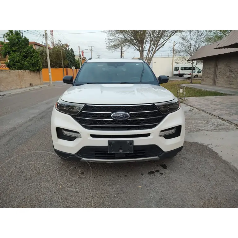 foto Ford Explorer XLT Piel usado (2020) color Blanco precio $390,000