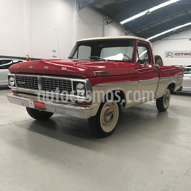 foto Ford F-100 3.6L Súper Cab usado (1972) color Rojo precio $3.050.000