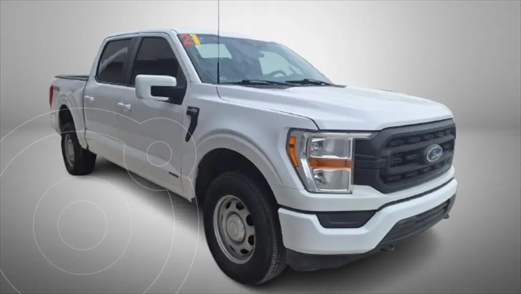 foto Ford F-150 XL CREW CAB 4X4 5.0L V8 usado (2021) color Blanco precio $650,000