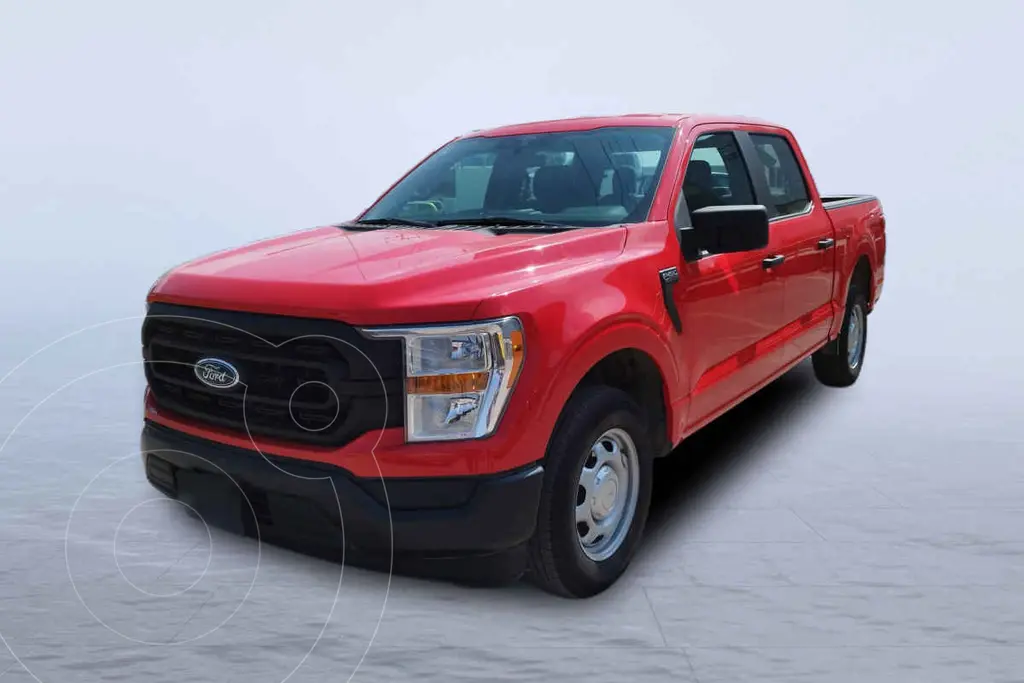 Ford F 150 Xl 4x2 50l Crew Cabina Usado 2020 Color Rojo Precio 725000 8106