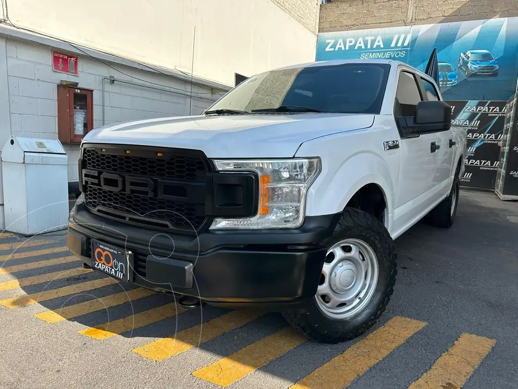 foto Ford F-150 Doble Cabina 4x4 V8 usado (2018) color Blanco precio $553,000