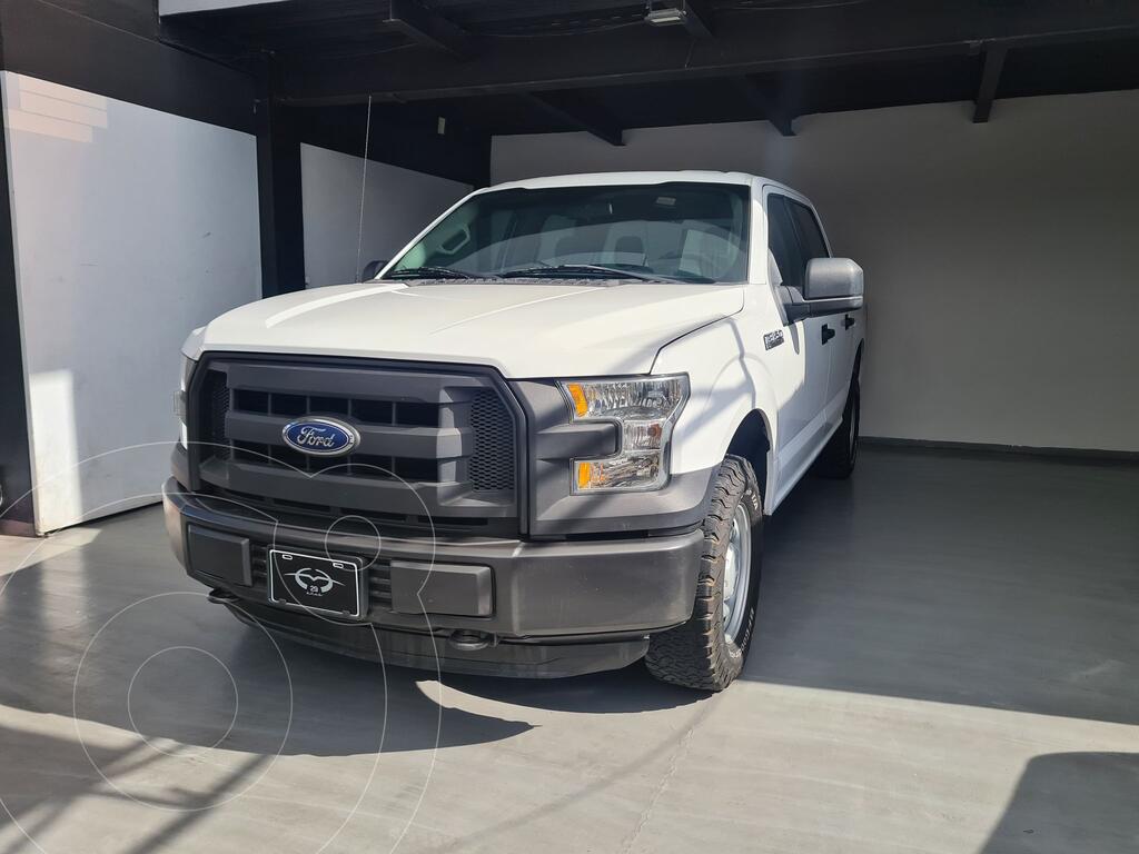 foto Ford F-150 XL 4x4 5.0L Crew Cabina usado (2015) color Blanco precio $498,000