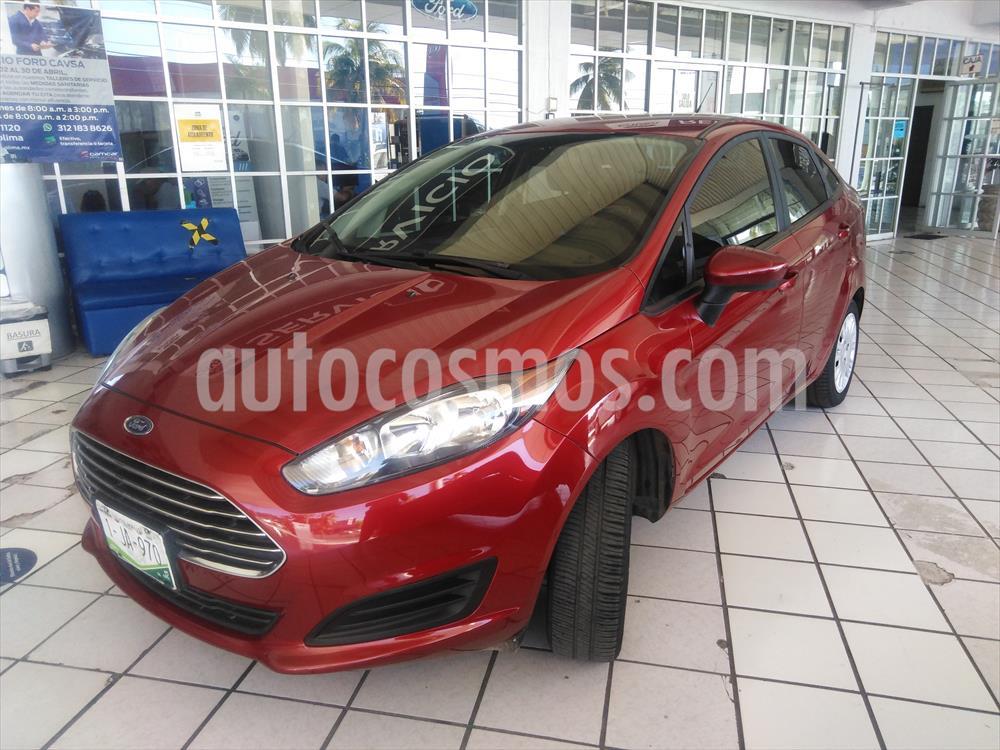 foto Ford Fiesta Sedán S Aut usado (2017) color Rojo precio $155,000