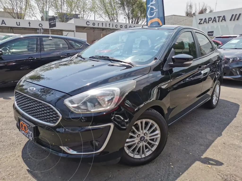 foto Ford Figo Sedán Titanium Aut usado (2020) color Negro precio $283,000