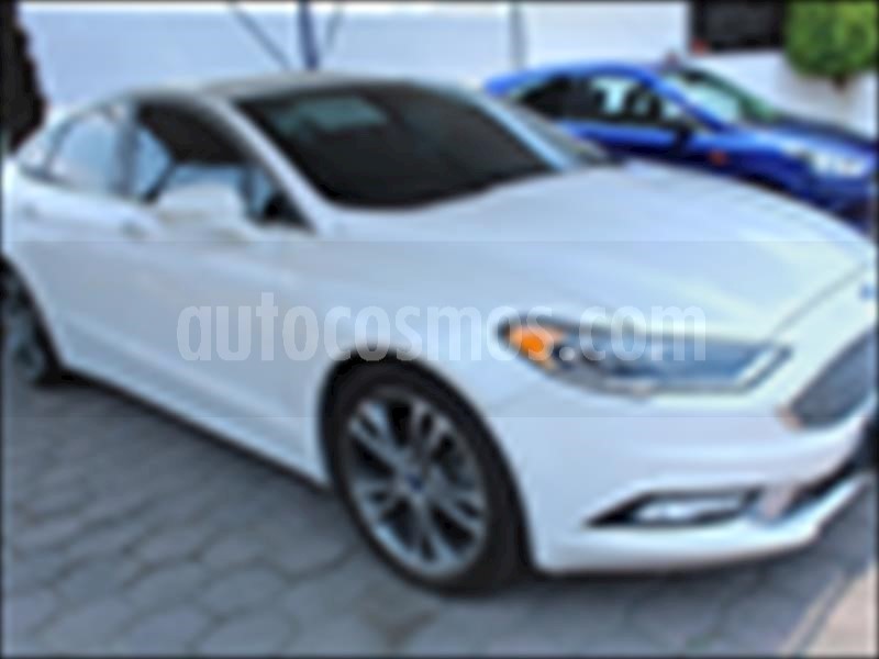 foto Ford Fusion 4P TITANIUM PLUS L4/2.0/T AUT usado (2017) color Blanco precio $350,000