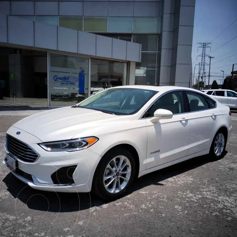 foto Ford Fusion SE LUX Híbrido usado (2019) color Blanco precio $320,000