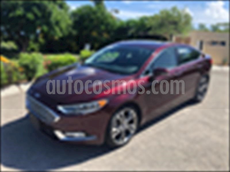 foto Ford Fusion Titanium usado (2017) color Rojo precio $370,000