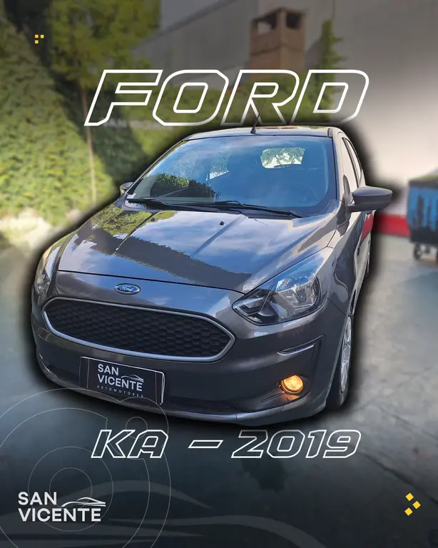 foto Ford Ka 1.5L S usado (2019) color Gris precio $16.000.000