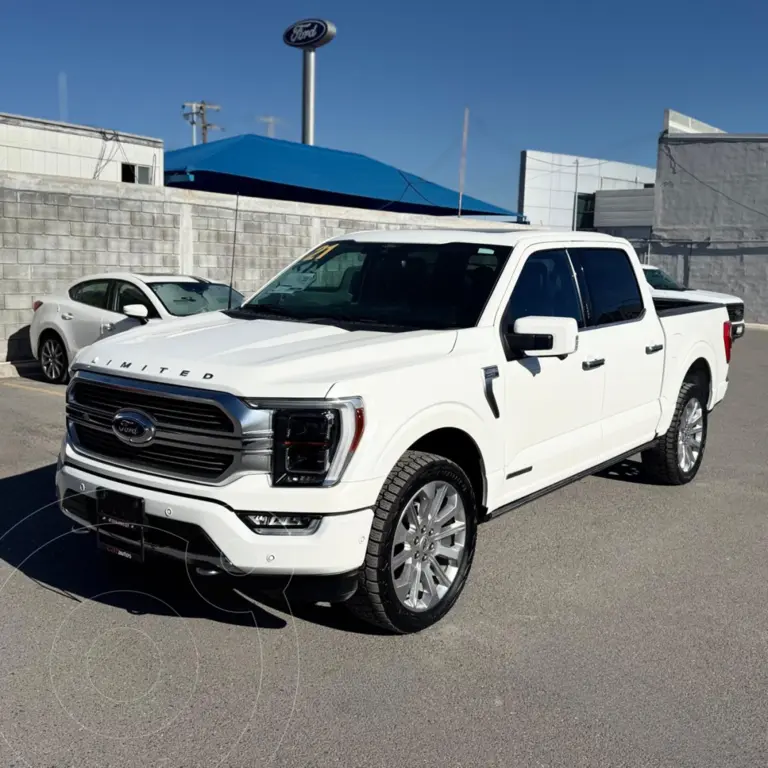 foto Ford Lobo LIMITED HEV 4X4 CREW CAB 3.5L V6 FHEV usado (2021) color Blanco precio $899,000