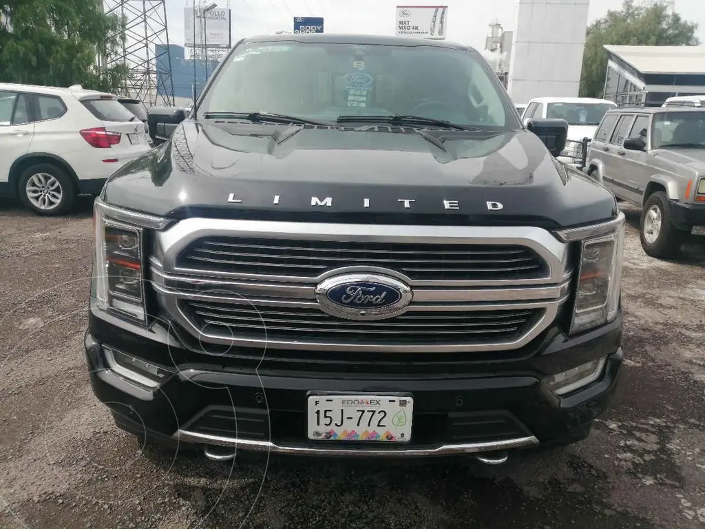 Ford Lobo Doble Cabina Platinum Limited Usado Color Negro Precio