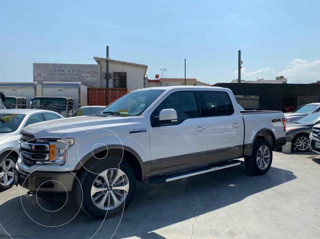 Ford Lobo Doble Cabina Lariat 4x4 usado (2018) color Blanco precio 709,800 Ford Lobo Doble Cabina Lariat 4x4 usado (2018) color Blanco precio 709,800