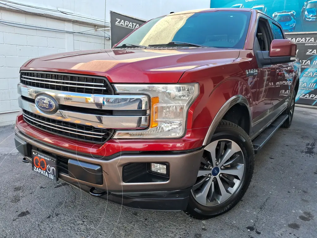 foto Ford Lobo Doble Cabina Lariat 4x2 usado (2019) color Rojo precio $795,000